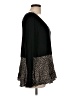 Hem & Thread Black Long Sleeve Top Size L - photo 4