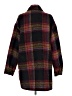 Sanctuary Plaid Red Coat Size S - photo 2