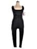 Yitty Houndstooth Black Jumpsuit Size 2X - photo 1