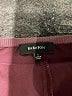Babaton 100% Polyester Solid Burgundy Formal Skirt Size S - photo 4