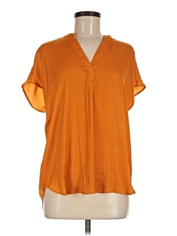 Maison d' Amelie Short Sleeve Blouse (view 1)