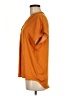 Maison d' Amelie 100% Polyester Orange Short Sleeve Blouse Size M - photo 5