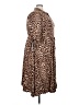 Torrid Animal Print Brown Casual Dress Size 3X Plus (3) - photo 4