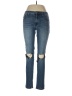 KANCAN JEANS Hearts Blue Jeans Size 11 - photo 1