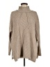 VERTIGO 100% Acrylic Tan Turtleneck Sweater Size M (estimated) - photo 1