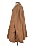 Dennis by Dennis Basso 100% Polyester Solid Brown Trenchcoat Size XL (estimated) - photo 5