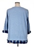 Erika Blue 3/4 Sleeve Top Size 1X - photo 2