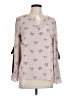Ivanka Trump 100% Polyester Pink Long Sleeve Blouse Size L (estimated) - photo 1