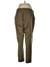 Garnet Hill Solid Green Casual Pants Size L - photo 2