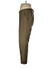 Garnet Hill Solid Green Casual Pants Size L - photo 5