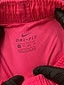 Nike 100% Polyester Solid Pink Athletic Shorts Size XS - photo 3