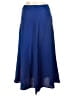 Unbranded Solid Blue Casual Skirt Size L - photo 2