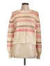 J.Crew 100% Cotton Stripes Ivory Pullover Sweater Size L - photo 1