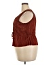 Nine West 100% Polyester Brown Sleeveless Blouse Size XXL - photo 5