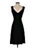 Ruby Solid Black Cocktail Dress Size S - photo 2