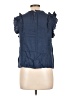 Democracy 100% Rayon Blue Sleeveless Blouse Size L - photo 2