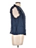 Democracy 100% Rayon Blue Sleeveless Blouse Size L - photo 4