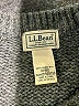 L.L.Bean 100% Lambswool Solid Gray Wool Pullover Sweater Size M - photo 6