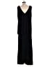 Emma & Michele Solid Black Jumpsuit Size XL - photo 2