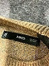 MNG Stripes Brown Turtleneck Sweater Size XS - photo 7