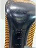 Prada Houndstooth Gold Heels Size EU 40 1/2 - photo 6