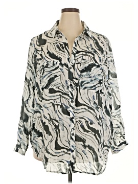Pilcro 3/4 Sleeve Blouse (view 1)