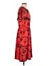 Unbranded Print Red Casual Dress Size XL - photo 4