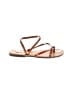 Unbranded 100% Leather Tan Sandals Size EU 41 - photo 1
