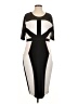 K. Jordan Graphic Black Cocktail Dress Size XL - photo 1