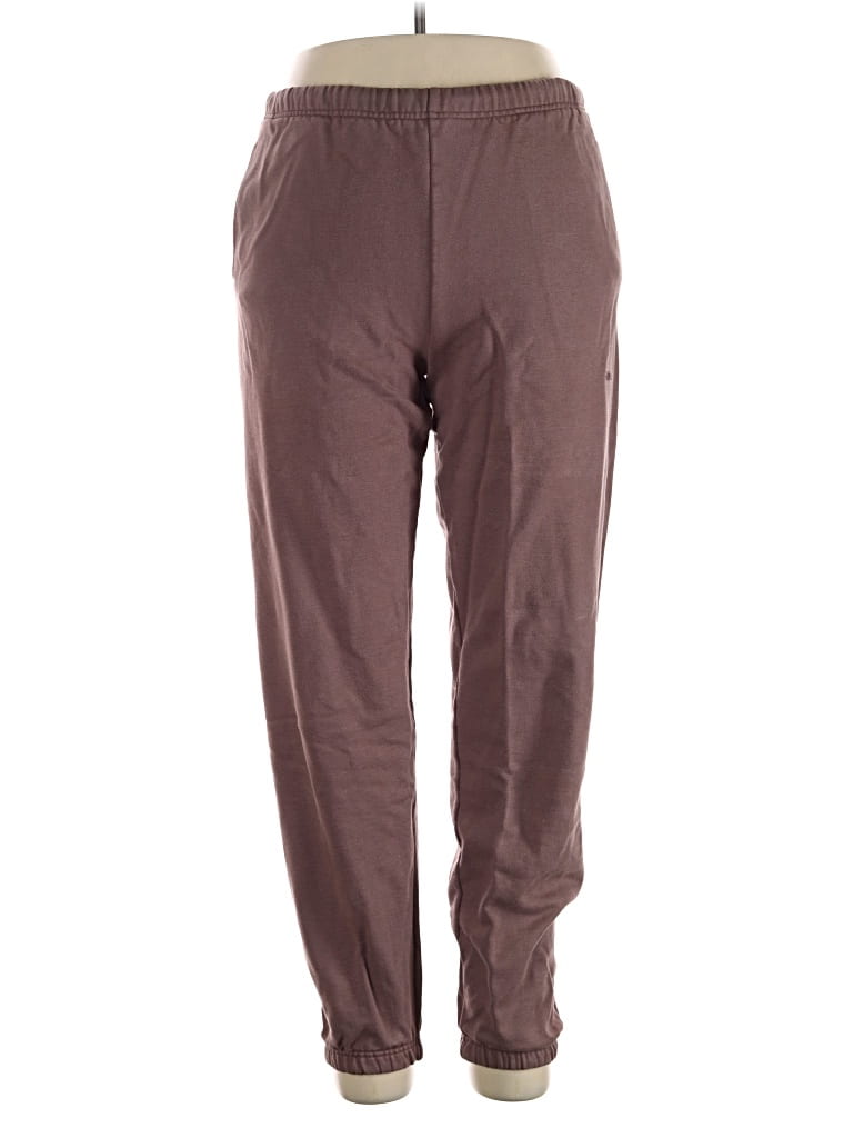 Pre-owned Tna Sweatpants In Brown
