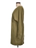 Unbranded Solid Green Casual Dress Size L - photo 5