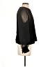 Zara 100% Polyester Black Long Sleeve Blouse Size XL - photo 4