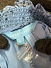 Draper James 100% Polyester Blue Cocktail Dress Size S - photo 7