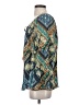 Johnny Was Aztec Or Tribal Print Floral Paisley Plaid Multi Color Blue Long Sleeve Blouse Size S - photo 5