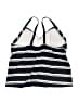 Lands' End Stripes Black Swimsuit Top Size 18 - photo 2