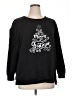 Holiday Time Black Pullover Sweater Size 1X - photo 1
