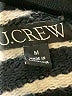J.Crew Stripes Black Pullover Sweater Size M - photo 7