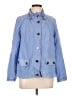 Chico's Argyle Blue Jacket Size L - photo 1