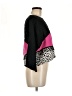 Assorted Brands Color Block Black 3/4 Sleeve Top Size M - photo 4