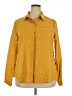 Unbranded 100% Polyester Yellow Long Sleeve Blouse Size XXL - photo 1