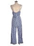 Forever 21 Checkered-gingham Blue Jumpsuit Size M - photo 2
