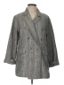 Doe & Rae 100% Polyester Checkered-gingham Gray Blazer Size L - photo 1