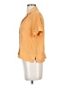 Everlane 100% Silk Orange Short Sleeve Silk Top Size 0 - photo 5