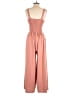 Bucketlist Solid Pink Jumpsuit Size L - photo 2