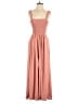 Bucketlist Solid Pink Jumpsuit Size L - photo 1