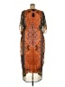 Speed Control 100% Polyester Orange Casual Dress Size 2X - photo 2
