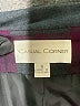 Casual Corner Plaid Burgundy Blazer Size 8 - photo 6
