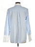 Ann Taylor LOFT Metallic Blue Long Sleeve Blouse Size M - photo 2