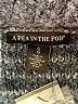 A Pea in the Pod Metallic Gray Pullover Sweater Size Lg Maternity - photo 6