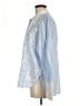 Ann Taylor LOFT Metallic Blue Long Sleeve Blouse Size M - photo 5